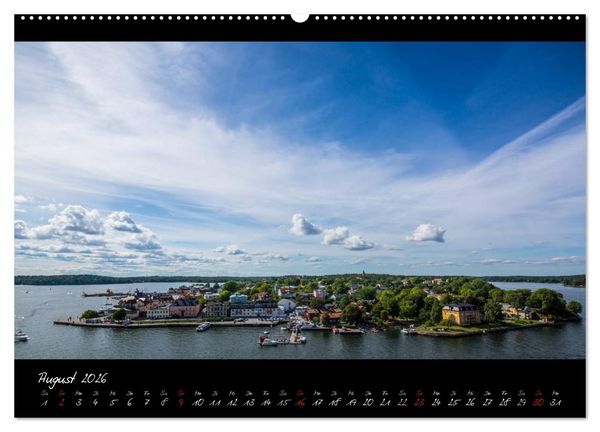 Produktbild: Stockholm und seine Sch&auml;ren (Wandkalender 2026 DIN A2 quer), CALVENDO Monatskalender