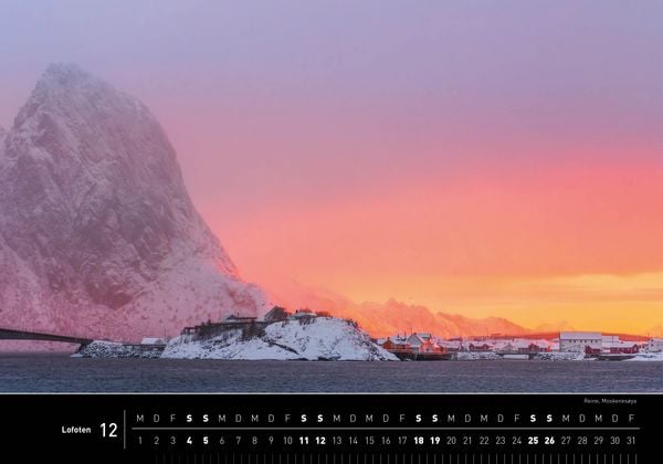 Produktbild: Lofoten Premiumkalender 2027