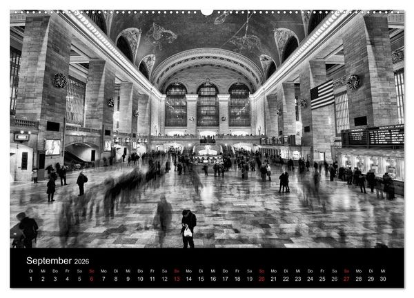 Produktbild: New York 2026 (Wandkalender 2026 DIN A2 quer), CALVENDO Monatskalender