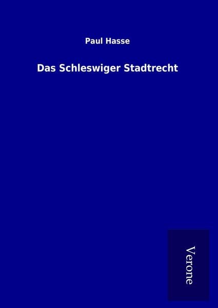 Produktbild: Das Schleswiger Stadtrecht