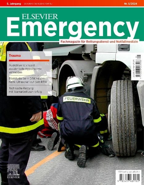 Produktbild: ELSEVIER Emergency. Trauma. 5/2024: Fachmagazin f&uuml;r Rettungsdienst und Notfallmedizin