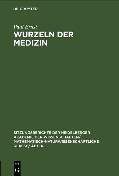 Produktbild: Wurzeln der Medizin
