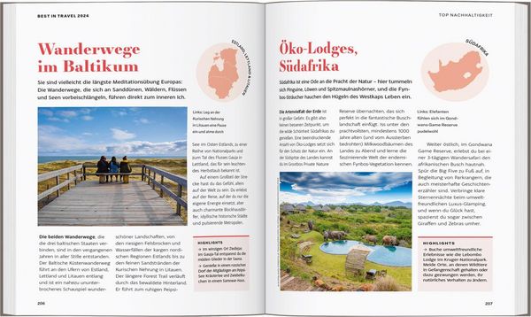 Produktbild: Lonely Planet Reisef&uuml;hrer Lonely Planet Best in Travel 2024