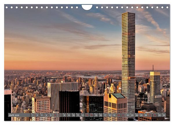 Produktbild: New York City Vibes (Wandkalender 2026 DIN A4 quer), CALVENDO Monatskalender