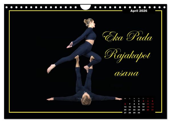 Produktbild: Yoga - Asana (Wandkalender 2026 DIN A4 quer), CALVENDO Monatskalender