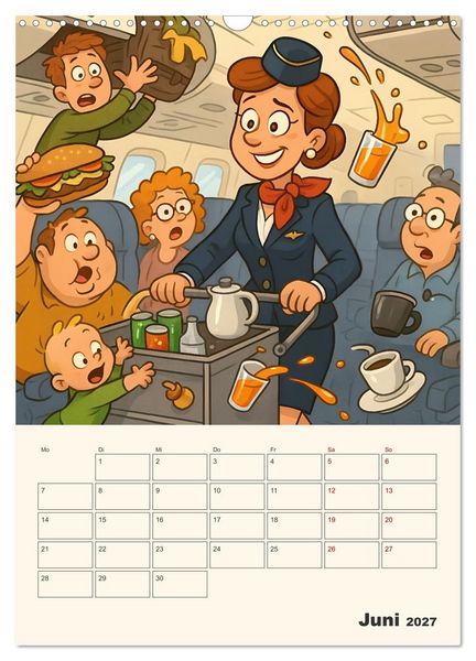 Produktbild: Berufe mal anders &ndash; Ein Jahr voller Job-Klischees (Wandkalender 2027 DIN A3 hoch), CALVENDO Monatskalender