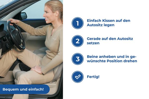 Produktbild: Auto-Drehkissen, Drehung um 360 Grad
