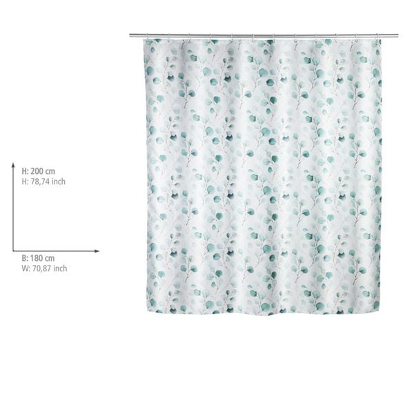 Produktbild: Duschvorhang Mod. Pioppo, Textil (Polyester), 180 x 200 cm, waschbar
