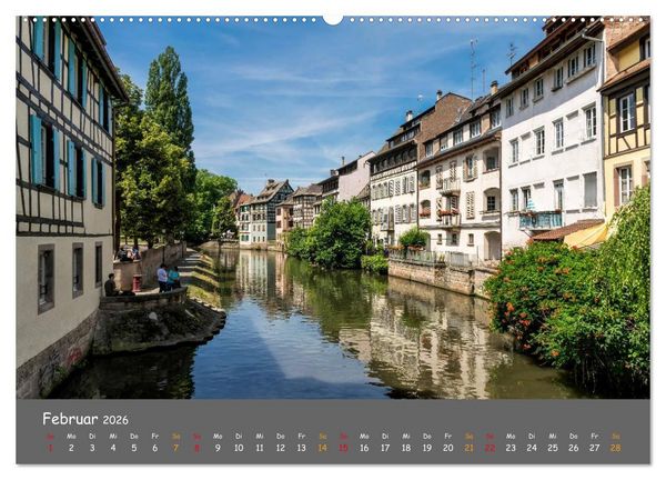 Produktbild: Eindr&uuml;cke aus dem Elsass (hochwertiger Premium Wandkalender 2026 DIN A2 quer), Kunstdruck in Hochglanz