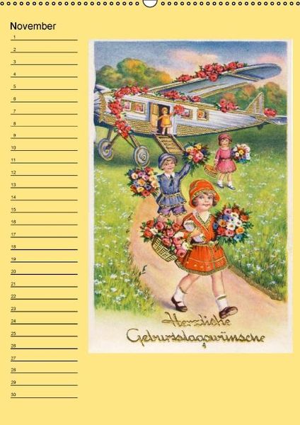 Produktbild: Nostalgic greetings (Wall Calendar perpetual DIN A2 Portrait)
