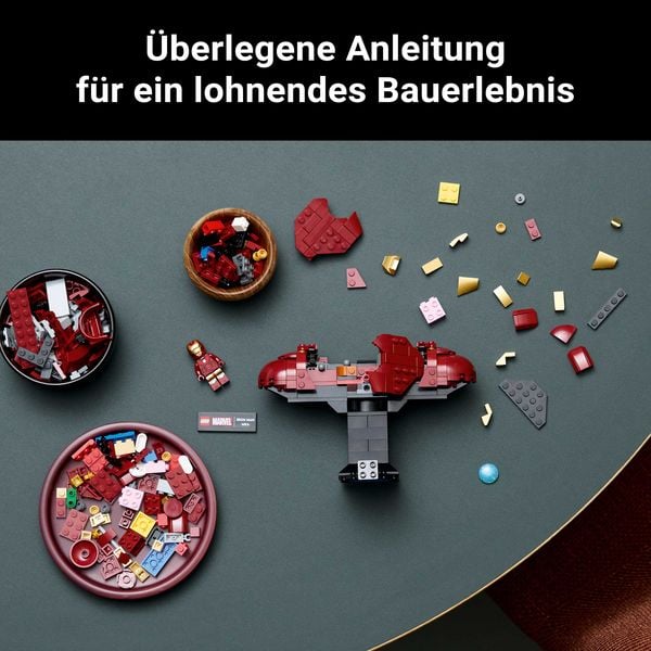 Produktbild: LEGO ǀ Marvel 76327 Iron Man MK4 B&uuml;ste, Modellbau f&uuml;r Erwachsene
