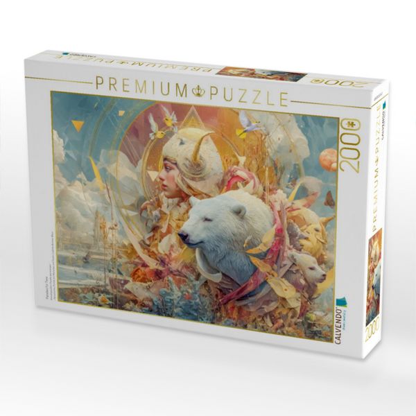 Produktbild: CALVENDO Puzzle Paradies f&uuml;r Tiere | 2000 Teile Lege-Gr&ouml;&szlig;e 90x67cm Foto-Puzzle f&uuml;r gl&uuml;ckliche Stunden