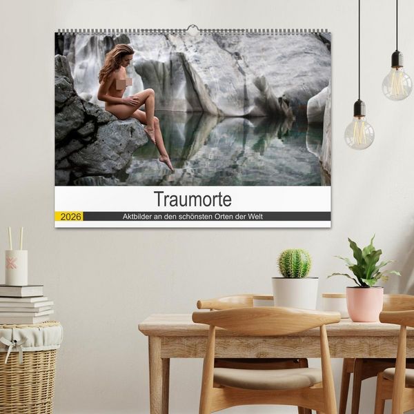 Produktbild: Traumorte (Wandkalender 2026 DIN A2 quer), CALVENDO Monatskalender