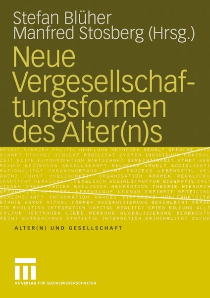 Produktbild: Neue Vergesellschaftungsformen des Alter(n)s