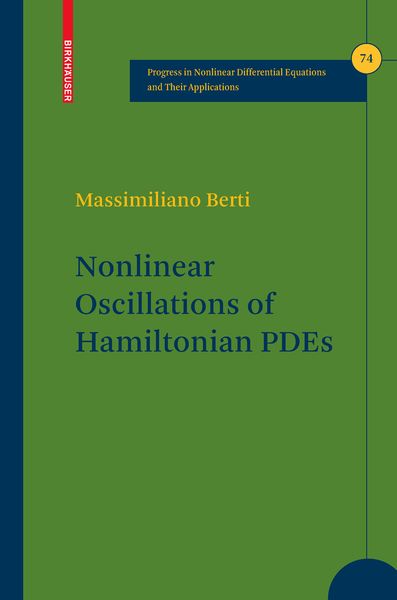 Produktbild: Nonlinear Oscillations of Hamiltonian PDEs
