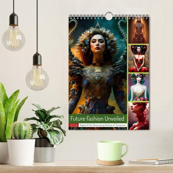 Produktbild: Future Fashion Unveiled (Wall Calendar 2026 DIN A4 portrait), CALVENDO 12 Month Wall Calendar