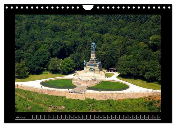 Produktbild: Deutschland aus der Vogelperspektive (Wandkalender 2026 DIN A4 quer), CALVENDO Monatskalender