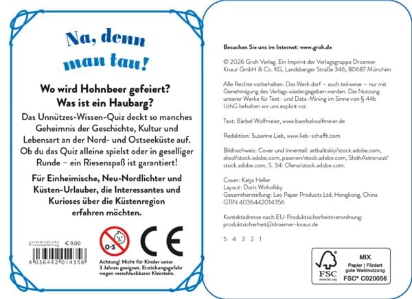 Produktbild: Wer h&auml;tte das gedacht?! Das Unn&uuml;tzes-Wissen-Quiz K&uuml;ste und Inseln