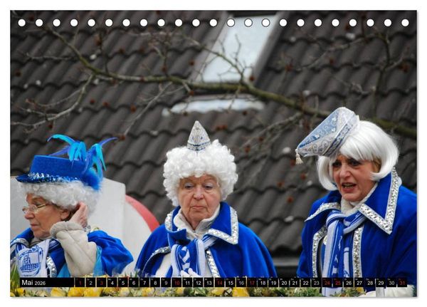 Produktbild: K&ouml;lner Karneval - das ganze Jahr! (Tischkalender 2026 DIN A5 quer), CALVENDO Monatskalender
