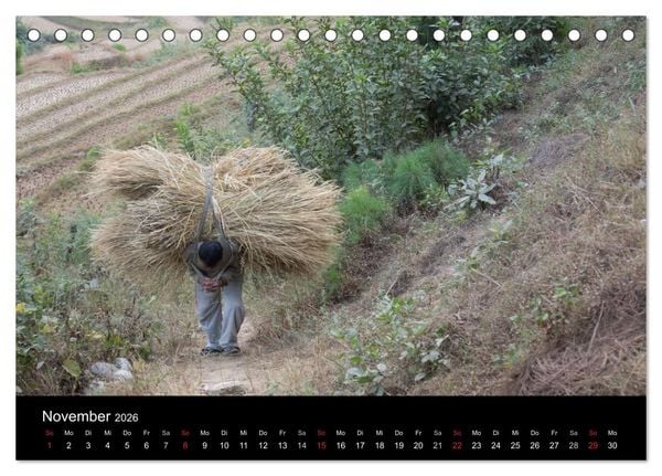Produktbild: Bhutan 2026 - Land des Donnerdrachens (Tischkalender 2026 DIN A5 quer), CALVENDO Monatskalender