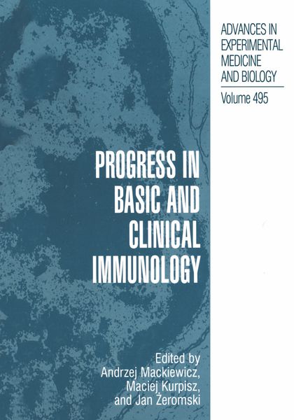 Produktbild: Progress in Basic and Clinical Immunology