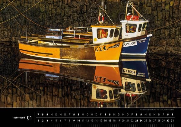Produktbild: Schottland Premiumkalender 2027