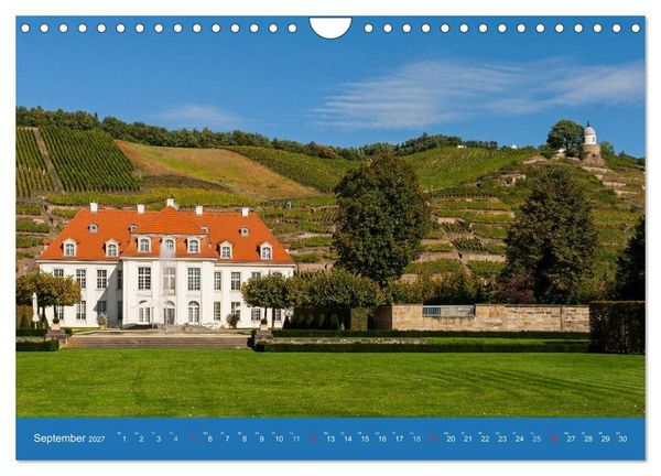 Produktbild: Sachsens Schl&ouml;sser und Burgen (Wandkalender 2027 DIN A4 quer), CALVENDO Monatskalender