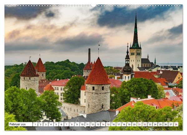 Produktbild: Europas Hauptst&auml;dte &ndash; lebenswerte Metropolen (hochwertiger Premium Wandkalender 2026 DIN A2 quer), Kunstdruck in Hochglanz
