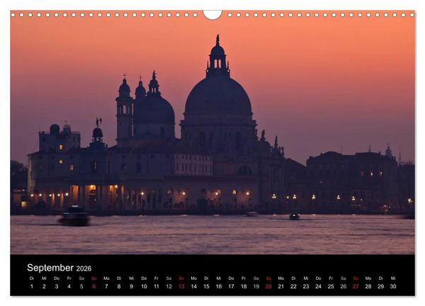 Produktbild: Bella Venezia (Wandkalender 2026 DIN A3 quer), CALVENDO Monatskalender