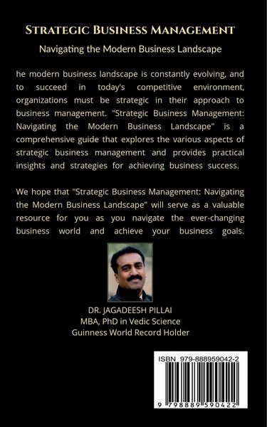 Produktbild: Strategic Business Management