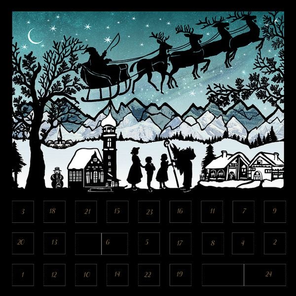 Produktbild: Mini-Adventskalender &ndash; Stille Nacht