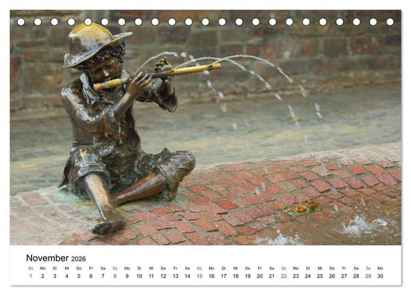 Produktbild: Wiesbaden Kunst in der &Ouml;ffentlichkeit (Tischkalender 2026 DIN A5 quer), CALVENDO Monatskalender