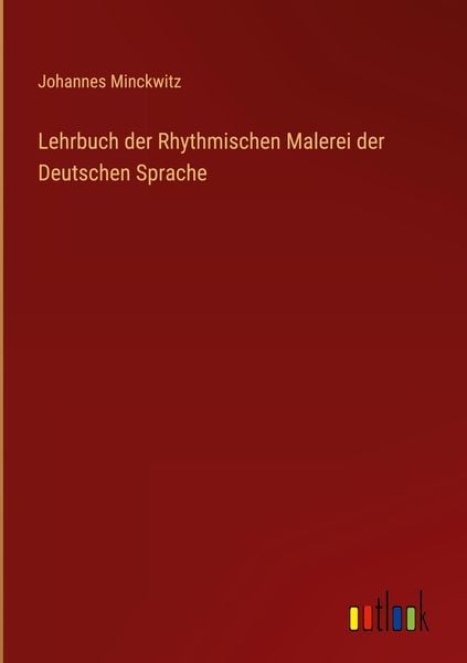 Produktbild: Lehrbuch der Rhythmischen Malerei der Deutschen Sprache