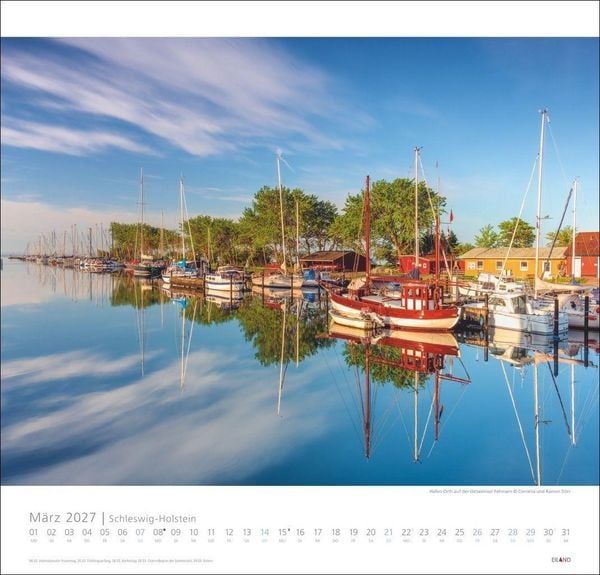 Produktbild: Schleswig-Holstein Edition Kalender 2027 - Land zwischen den Meeren