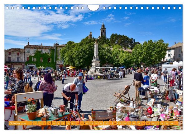 Produktbild: Discover the Beauty of Provence (Wall Calendar 2026 DIN A4 landscape), CALVENDO 12 Month Wall Calendar