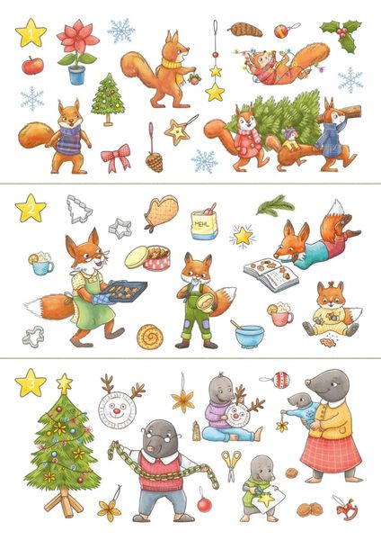 Produktbild: Mein allererster Sticker-Adventskalender