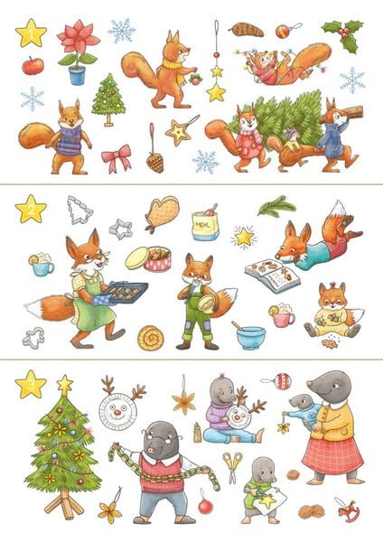 Produktbild: Mein allererster Sticker-Adventskalender