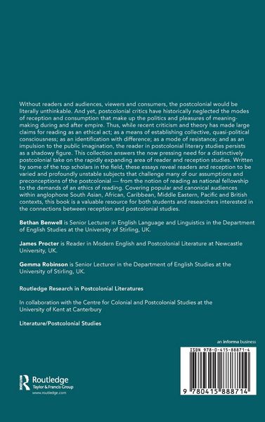 Produktbild: Postcolonial Audiences