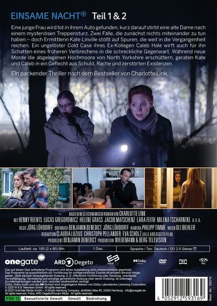Produktbild: Charlotte Link: Einsame Nacht (Zweiteiler)