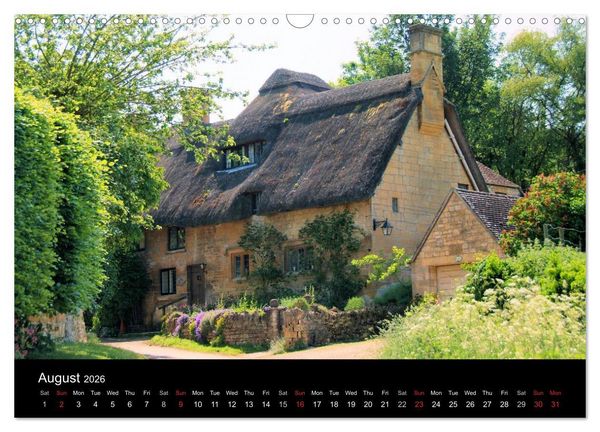 Produktbild: Cotswold Towns (Wall Calendar 2026 DIN A3 landscape), CALVENDO 12 Month Wall Calendar