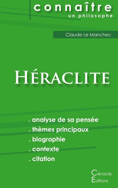 Produktbild: Comprendre H&eacute;raclite (analyse compl&egrave;te de sa pens&eacute;e)