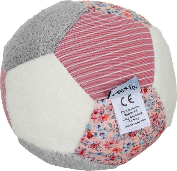 Produktbild: Stoffball rose/grau