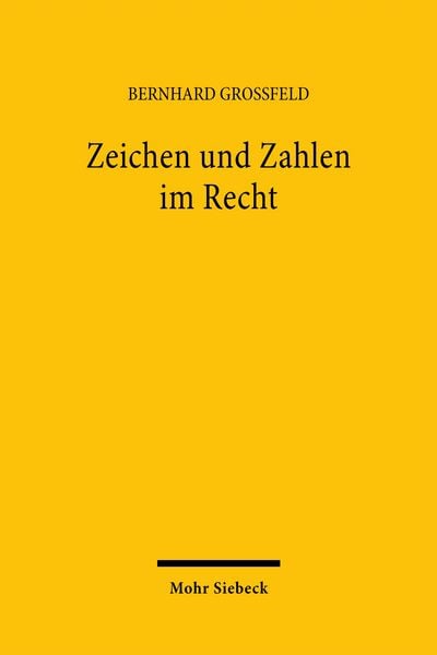 Produktbild: Zeichen und Zahlen im Recht