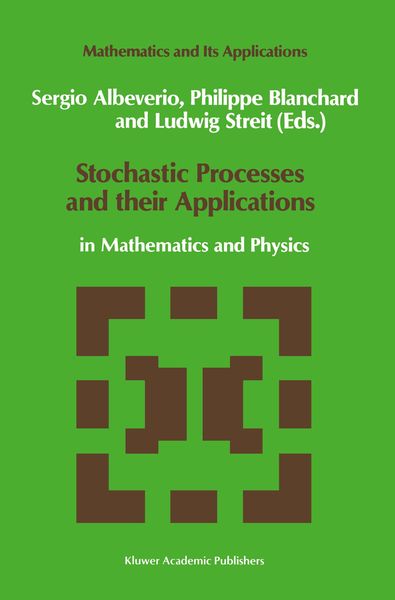 Produktbild: Stochastic Processes and their Applications