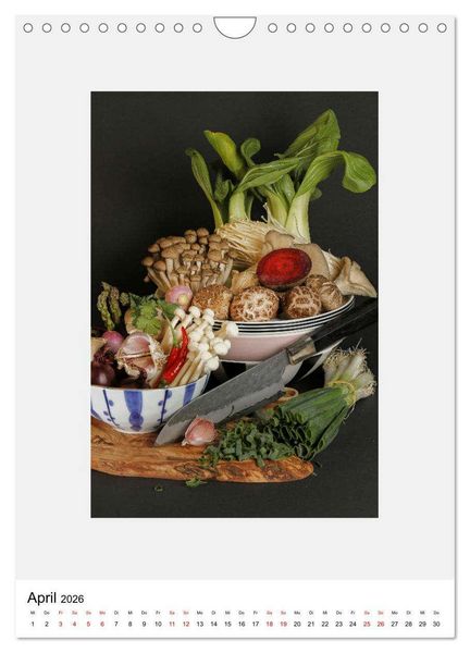Produktbild: Japanese Cuisine II (Wandkalender 2026 DIN A4 hoch), CALVENDO Monatskalender