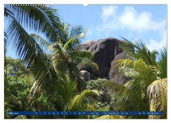 Produktbild: Seychellen - Wild und Sch&ouml;n (Wandkalender 2026 DIN A2 quer), CALVENDO Monatskalender