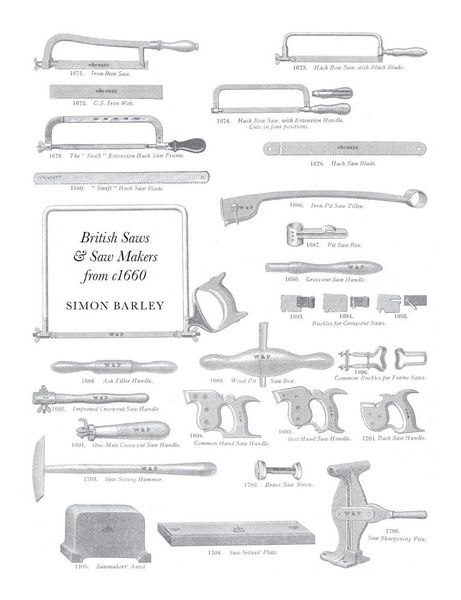 Produktbild: British Saws and Sawmakers from 1660
