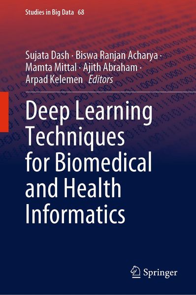 Produktbild: Deep Learning Techniques for Biomedical and Health Informatics