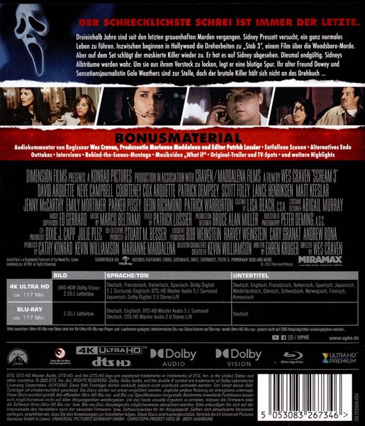 Produktbild: Scream 3
