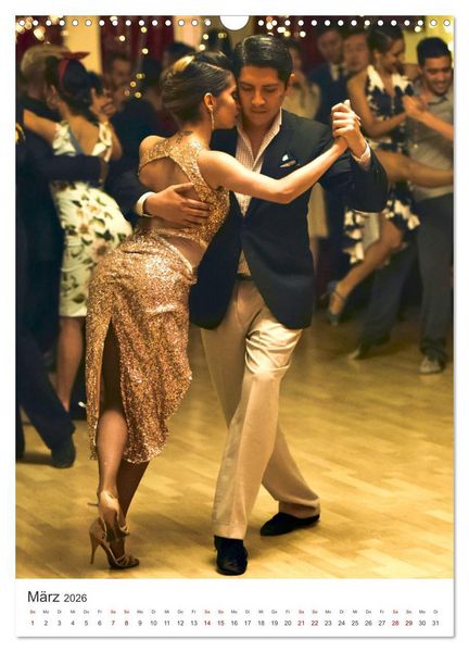 Produktbild: Leidenschaftlicher Tango (Wandkalender 2026 DIN A3 hoch), CALVENDO Monatskalender